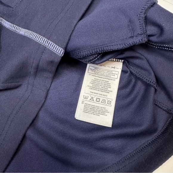 ADIDAS Climalite Golf Contrast stitched Full-Zip Training Sweatshirt Jacket S - Picture 7 of 9